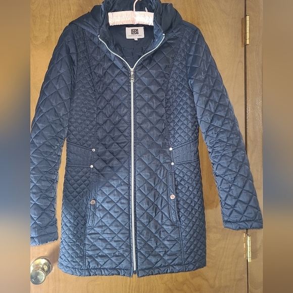 Laundry by Design Jackets & Coats Laundry By Design Quilted Navy